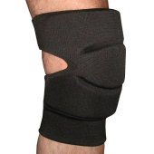 Ochraniacze kolan segmentowe, elastyczne, czarne