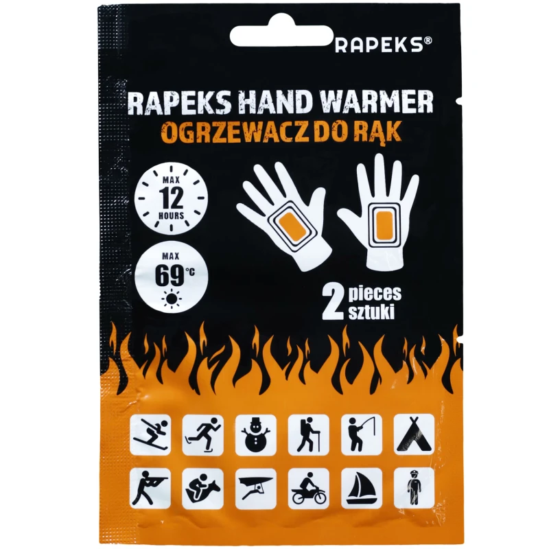 Ocieplacz dłoni Rapeks Hand Warmer Ogrzewacz turystyczny 2szt