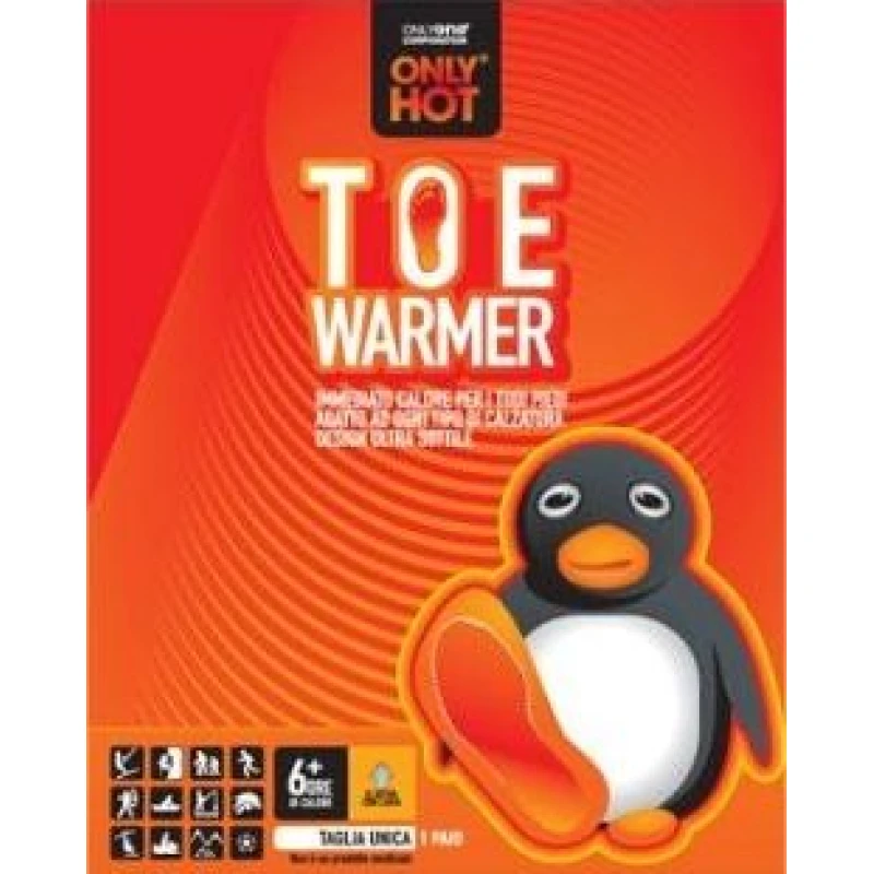 Only Hot Ocieplacz stóp Toe Warmer Ogrzewacz turystyczny 2 szt