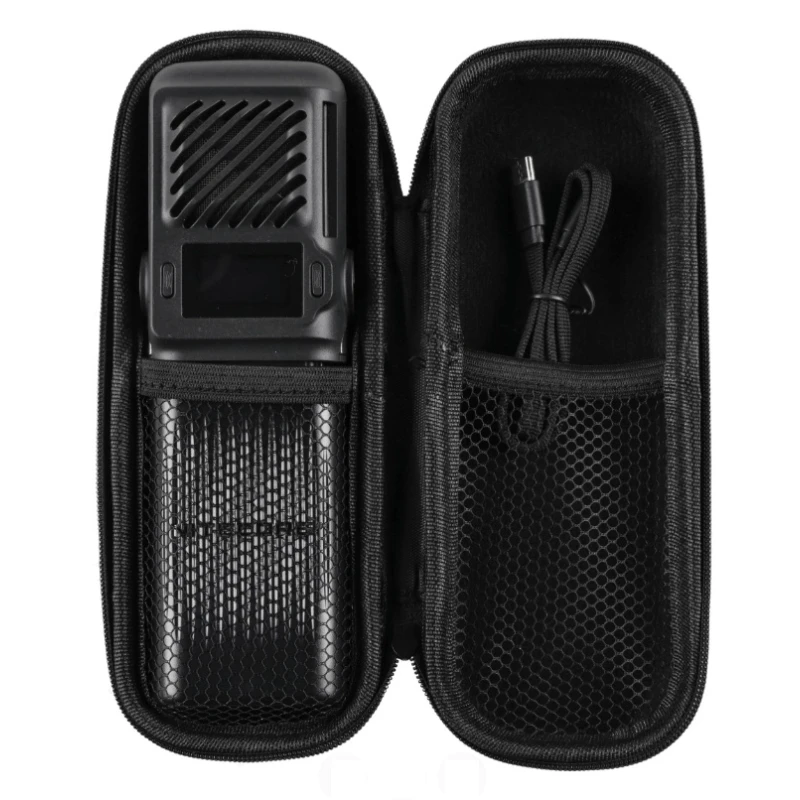 Odstraszacz komarów, owadów Nitecore EMR23 Fumigator czarny do 12h, 5 metrów USB-C Powerbank, etui