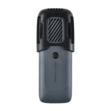 Odstraszacz komarów, owadów Nitecore EMR20 Fumigator czarny do 12h, 5 metrów USB-C Powerbank