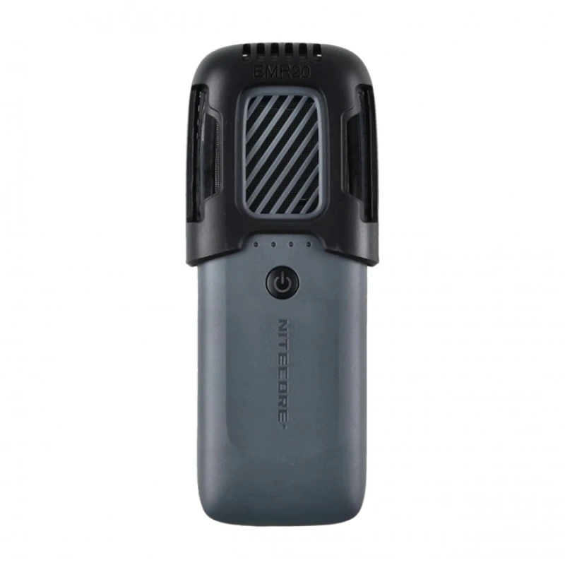 Odstraszacz komarów, owadów Nitecore EMR20 Fumigator czarny do 12h, 5 metrów USB-C Powerbank