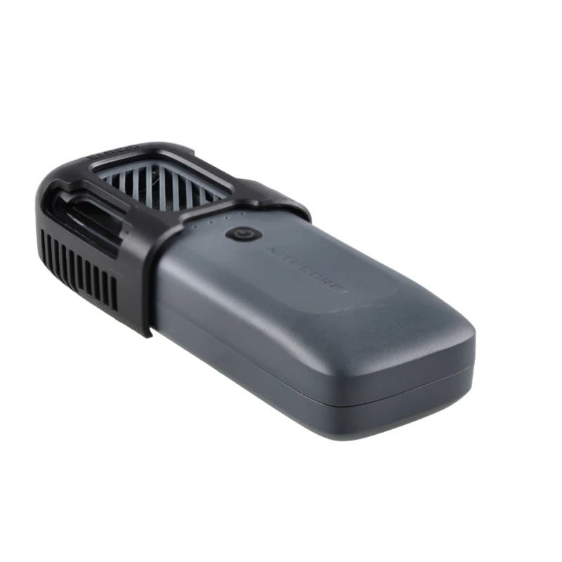 Odstraszacz komarów, owadów Nitecore EMR20 Fumigator czarny do 12h, 5 metrów USB-C Powerbank