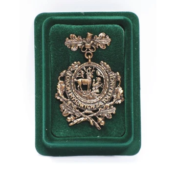 Odznaka Medal Żonom Myśliwych za Tolerancję z brązu wraz z DYPLOMEM