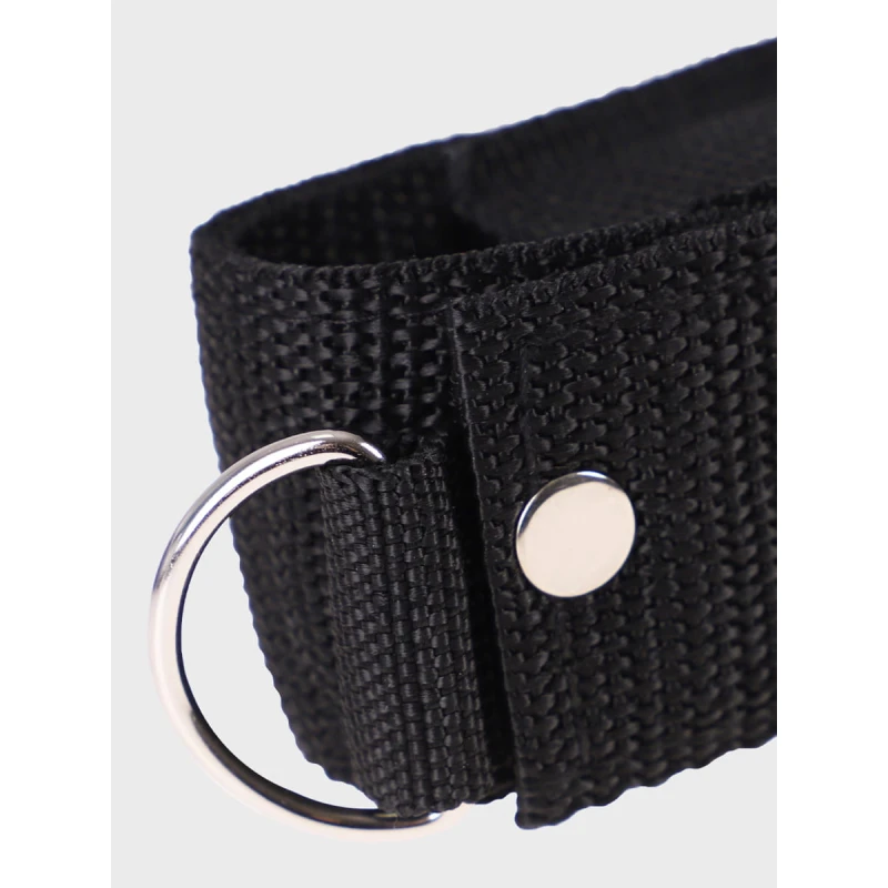 Pałka teleskopowa Policyjna 54 cm czarna stal węglowa 21"