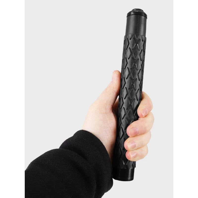 Pałka teleskopowa Policyjna 54 cm czarna stal węglowa 21"