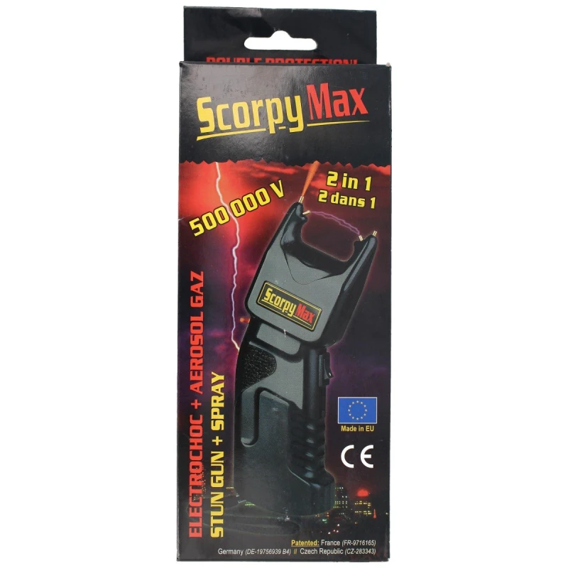 Paralizator z gazem pieprzowym SCORPY Power Max 500 ESP