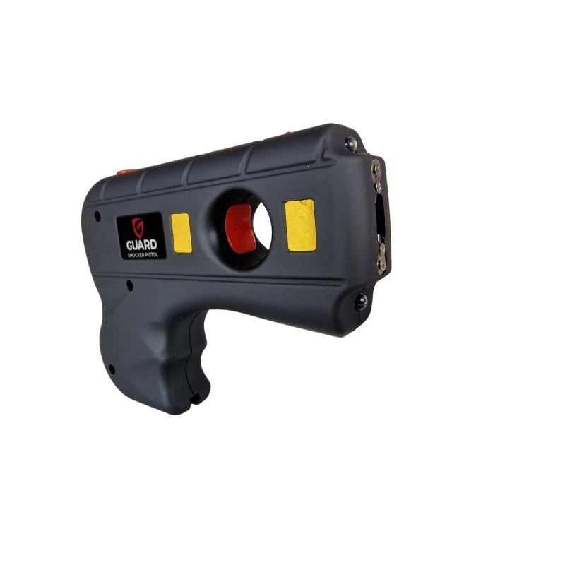Paralizator z latarką GUARD Shocker Pistol, zawleczka bezpieczeństwa, ładowarka 230V YC-1305