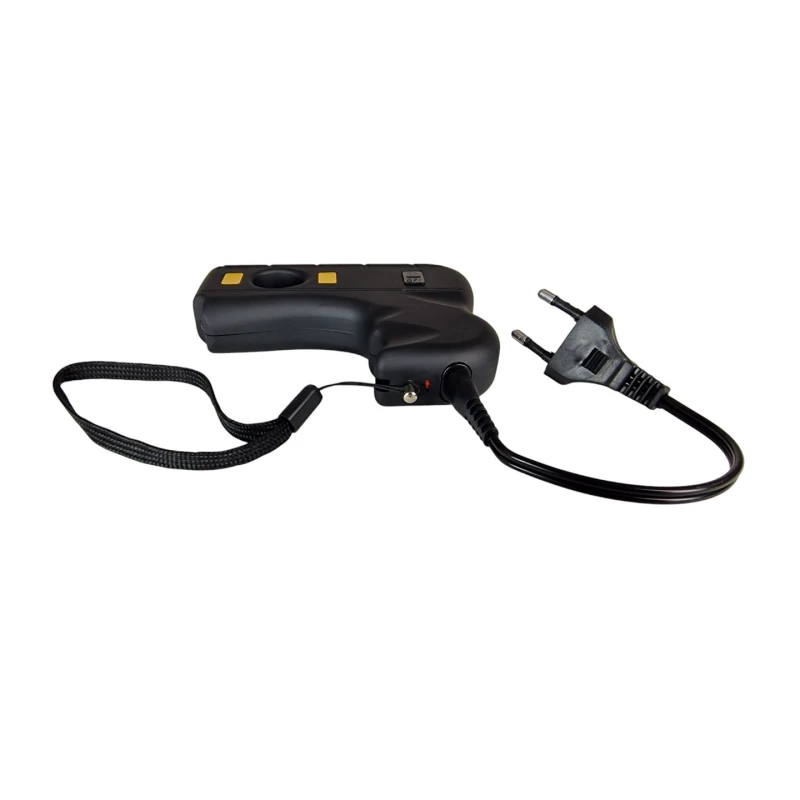 Paralizator z latarką GUARD Shocker Pistol, zawleczka bezpieczeństwa, ładowarka 230V YC-1305