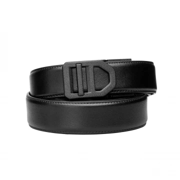 Pas strzelecki skórzany Kore Essentials Armortek Leather Gun Belt X5 czarny
