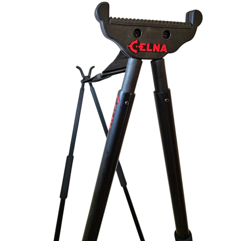 Pastorał myśliwski Celna - 4 nogi, 2 punkty, czarny 