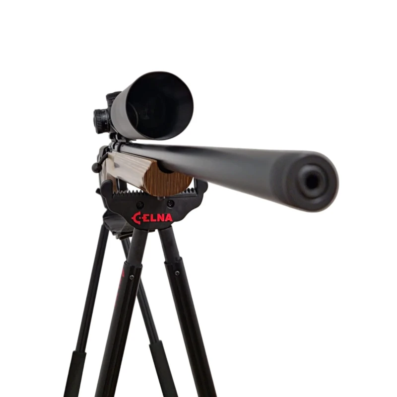 Pastorał myśliwski Celna - 4 nogi, 2 punkty, czarny 