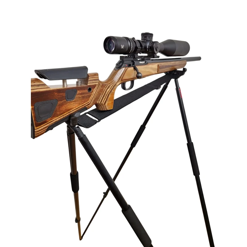 Pastorał myśliwski Celna - 4 nogi, 2 punkty, czarny 