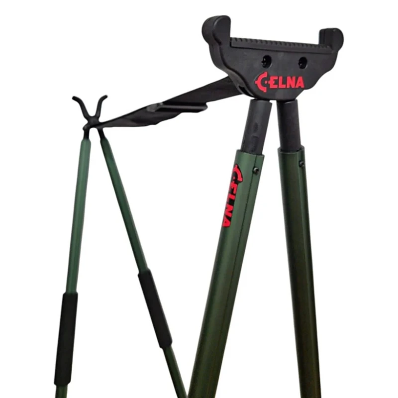 Pastorał myśliwski Celna - 4 nogi, 2 punkty, zielony