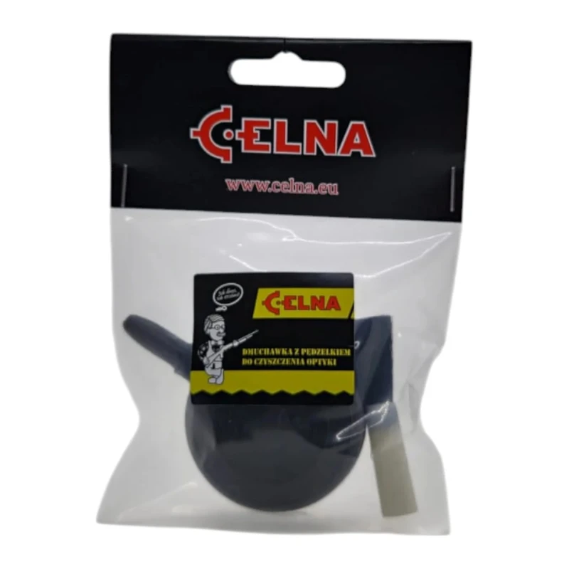 Pędzelek z dmuchawką do czyszczenia optyki – Celna