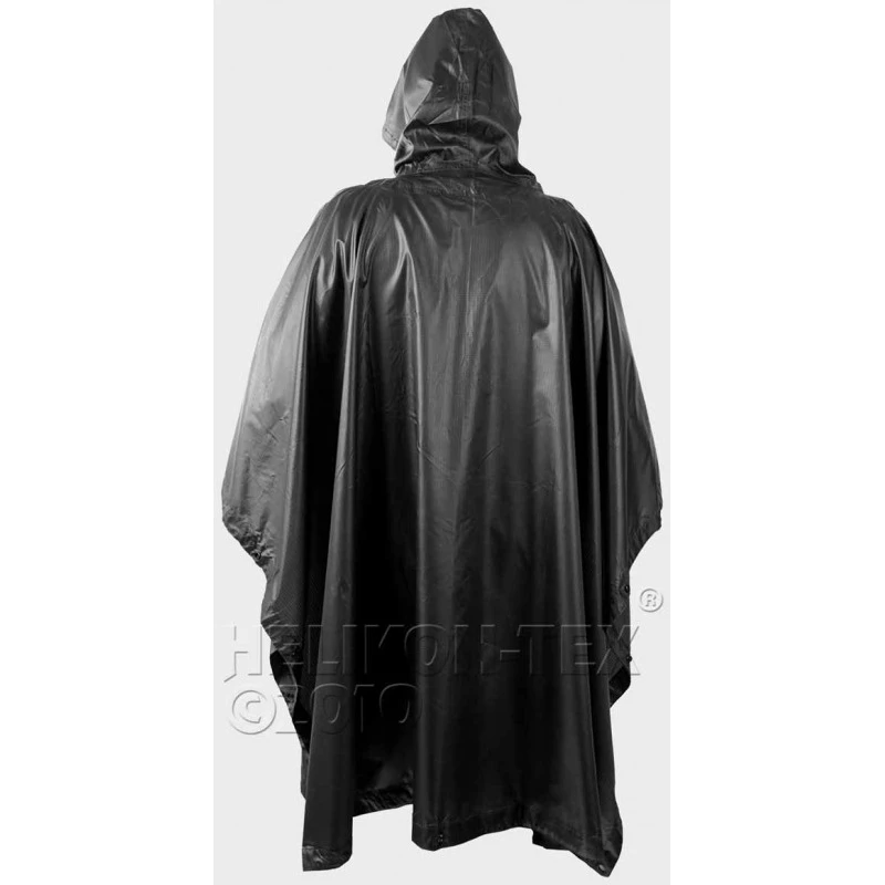 Peleryna poncho czarne Helikon black U.S Model