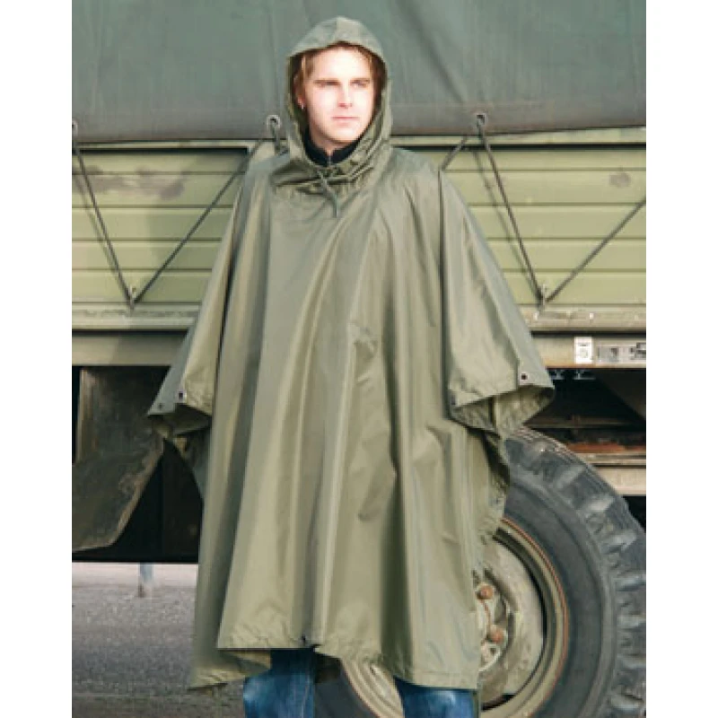 Peleryna poncho oliwkowe Rip-Stop Mil-Tec