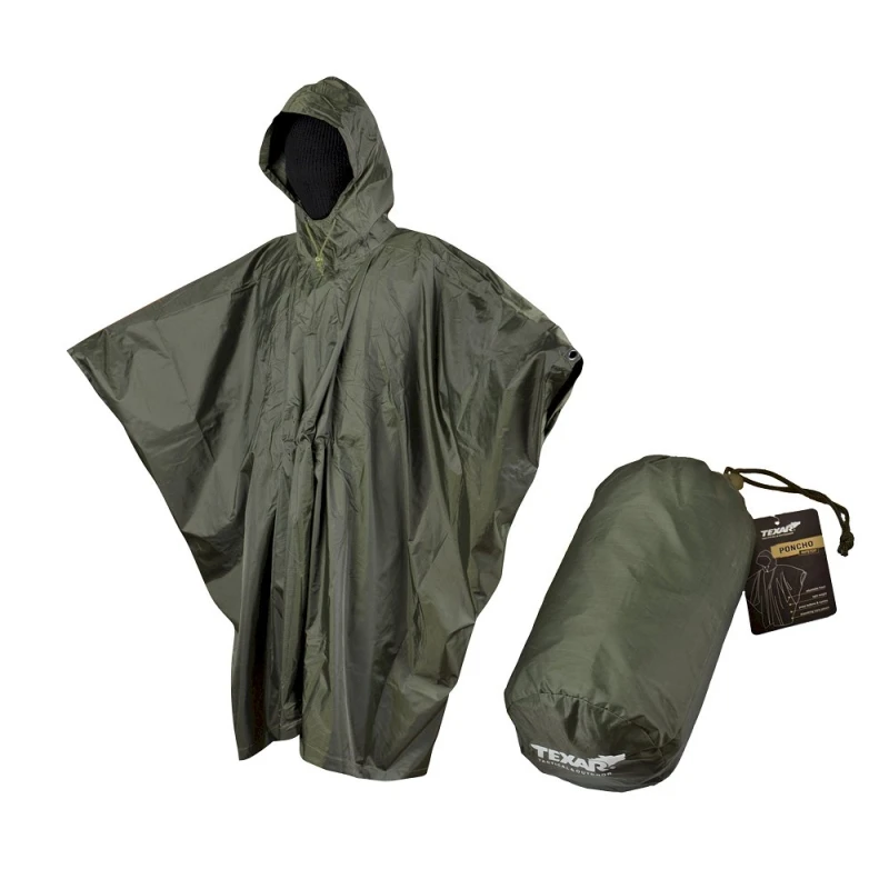 Peleryna poncho Rip-Stop olive Texar