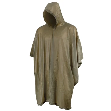 Peleryna przeciwdeszczowa - poncho vinyl MFH 08203 olive