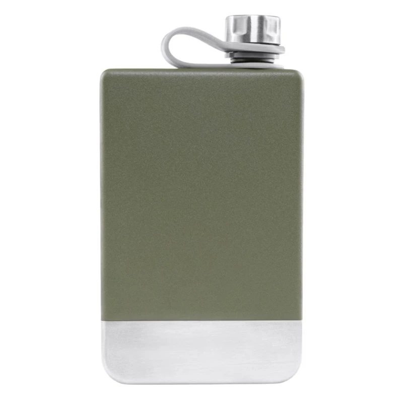 Piersiówka Badger Outdoor Hip Flask Jerry 266 ml olive stalowa