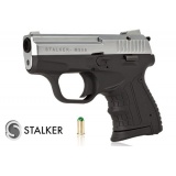 Pistolet hukowy, alarmowy STALKER M906 5,6mm chrom połysk