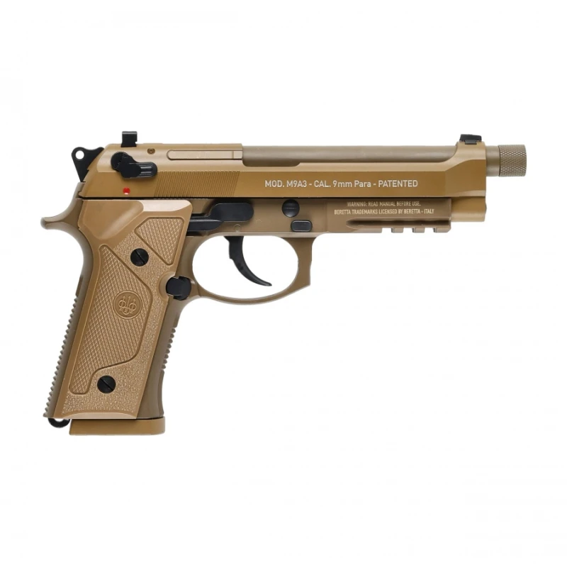 Pistolet ASG BERETTA M9 A3 FDE 6 mm CO2 beż