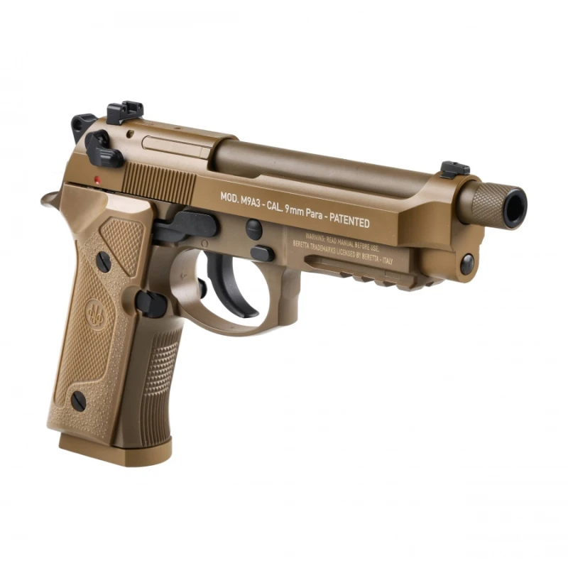 Pistolet ASG BERETTA M9 A3 FDE 6 mm CO2 beż