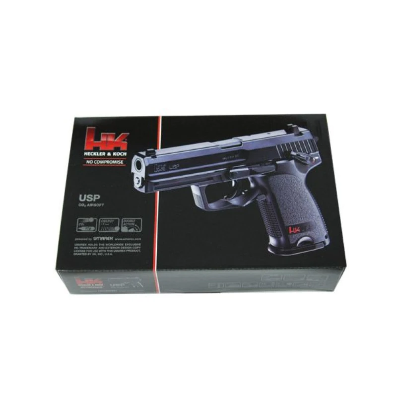 Pistolet ASG H&K USP 6mm CO2 metalowy zamek, Umarex 2.5561