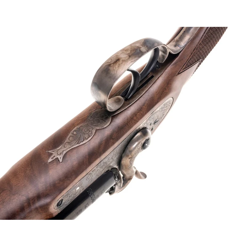 Pistolet Howdah Hunter Pedersoli Kombo kal. 20x50 czarnoprochowy, dwulufowy S.359X50