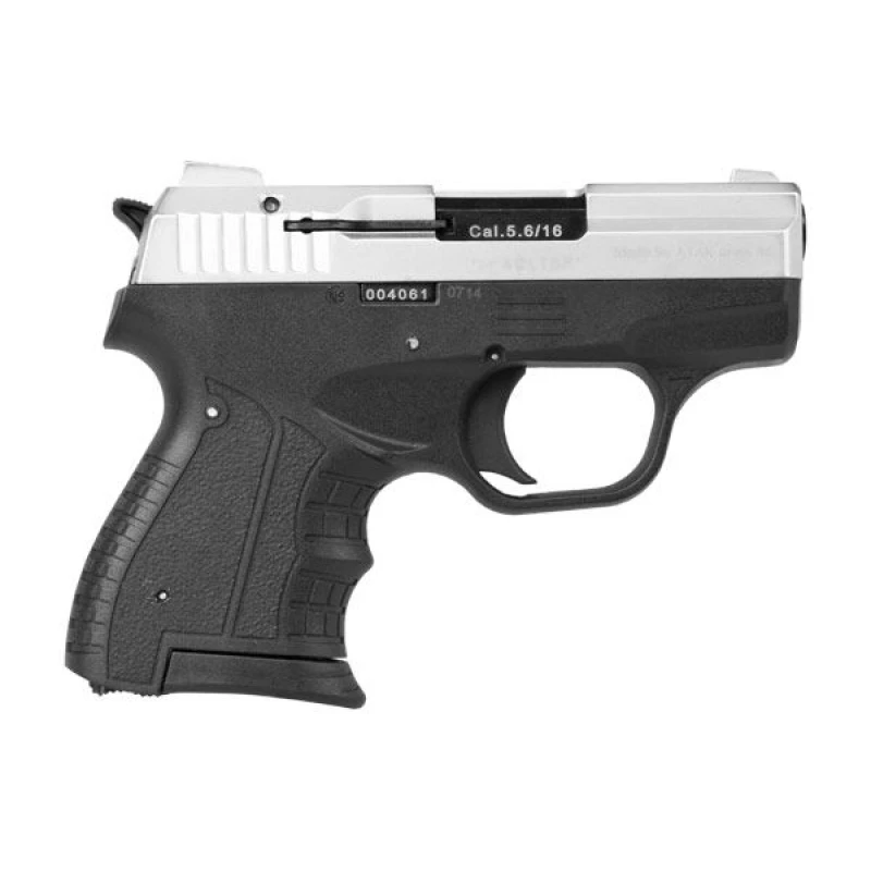 Pistolet hukowy alarmowo sygnałowy STALKER M906 BAS chrom mat kal. .22 Long Blank do 6 mm 