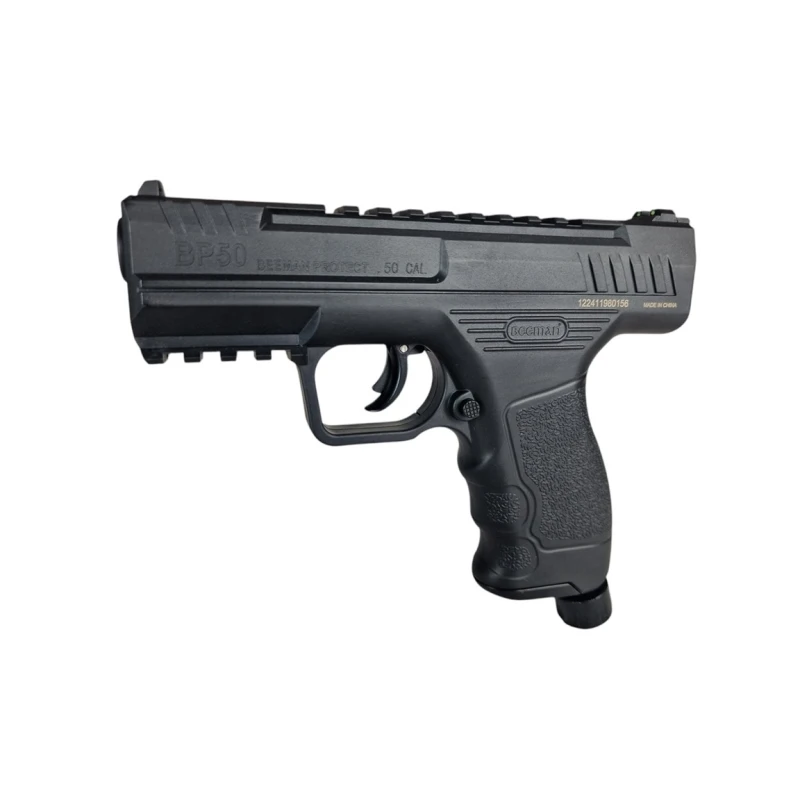 Pistolet na kule gumowe i pieprzowe BEEMAN Protect BP50 Combo kal.50, 8-strzałowy CO2-12g BP50C