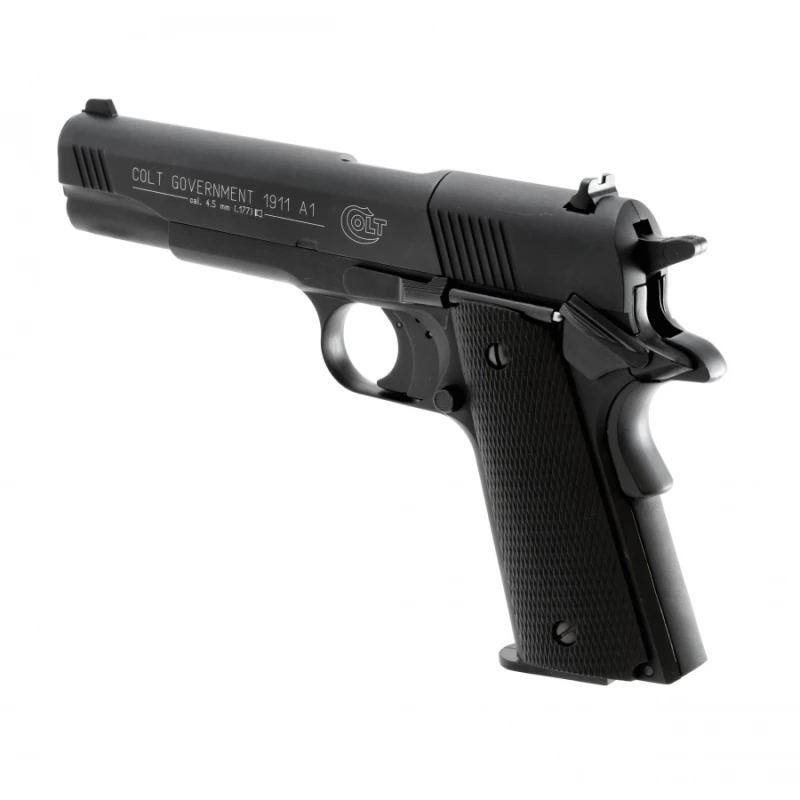 Pistolet wiatrówka co2 Colt Government 1911 A1 black 4.5 mm +