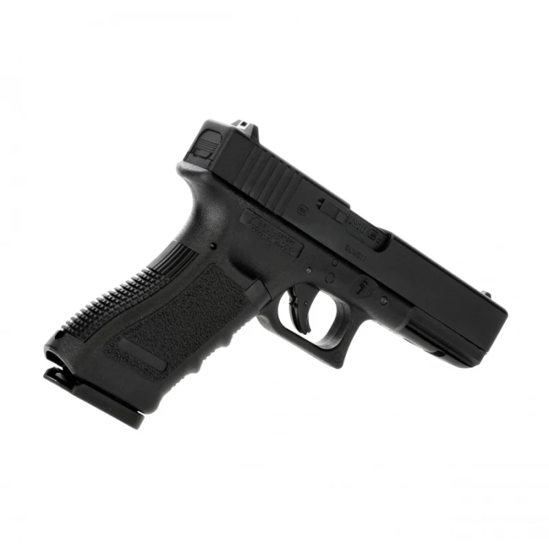 Pistolet wiatrówka Glock 17 Co2 blowback 4,5 mm na dwa rodzaje śrutu BB / diabolo