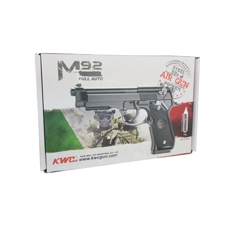 Pistolet wiatrówka RANGER M92 FULL AUTO Blowback 4,5 mm BBs