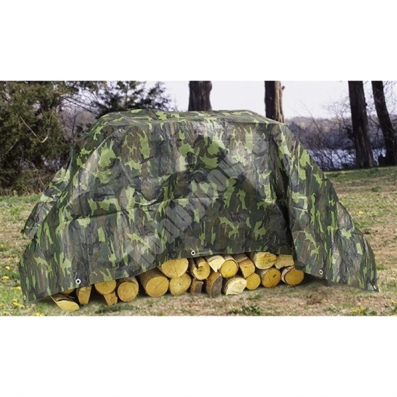 Plandeka 2,9x4m Zadaszenie namiotowe woodland tarp