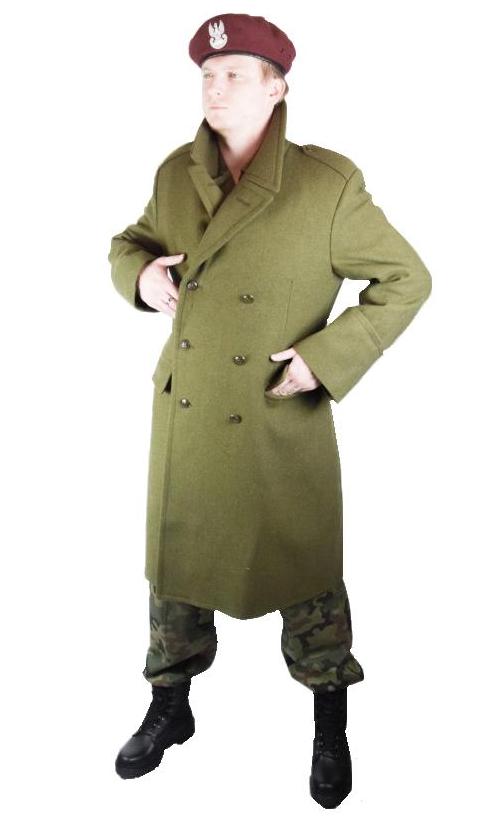 Płaszcz sukienny oficerski wojsk lądowych zimowy 201AMON