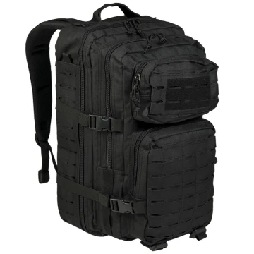 Plecak LASER CUT ASSAULT BACKPACK LG czarny Mil-Tec 36L