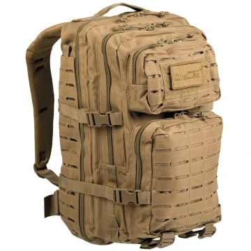 Plecak LASER CUT ASSAULT BACKPACK LG coyote Mil-Tec 36L