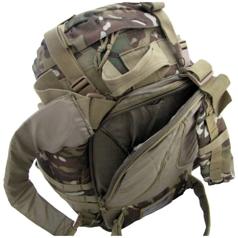 Plecak Overload Backpack CAMO Military Gear 60L Woodland