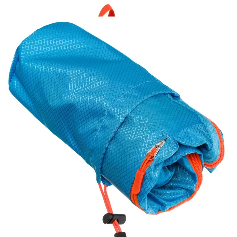 Plecak Peterson niebieski mały, turystyczny, składany w woreczku