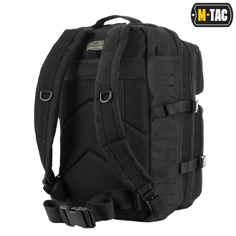 Plecak wojskowy ASSAULT M-Tac 36L czarny Laser Cut
