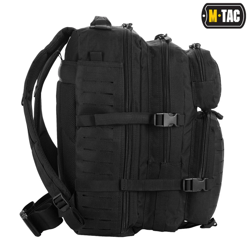 Plecak wojskowy ASSAULT M-Tac 36L czarny Laser Cut