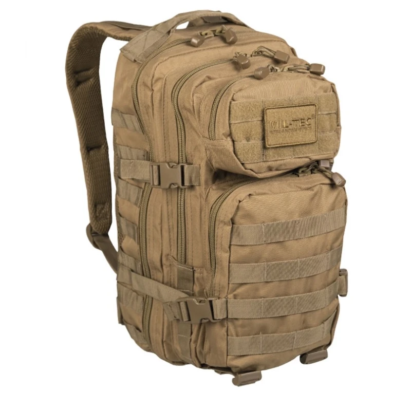 Plecak wojskowy taktyczny Mil-Tec US ASSAULT PACK SM 20L, Coyote