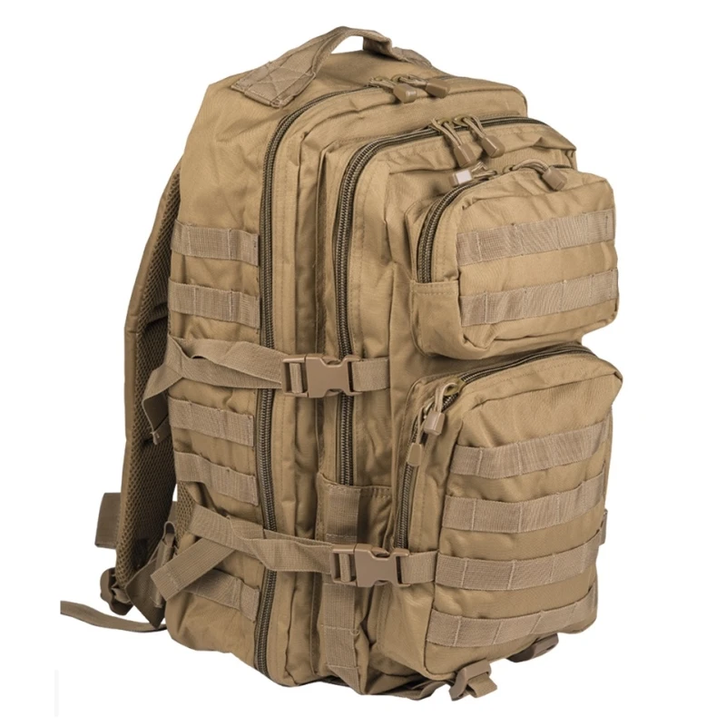 Plecak wojskowy taktyczny Mil-Tec US ASSAULT PACK LG 36L molle Coyote - pustynny