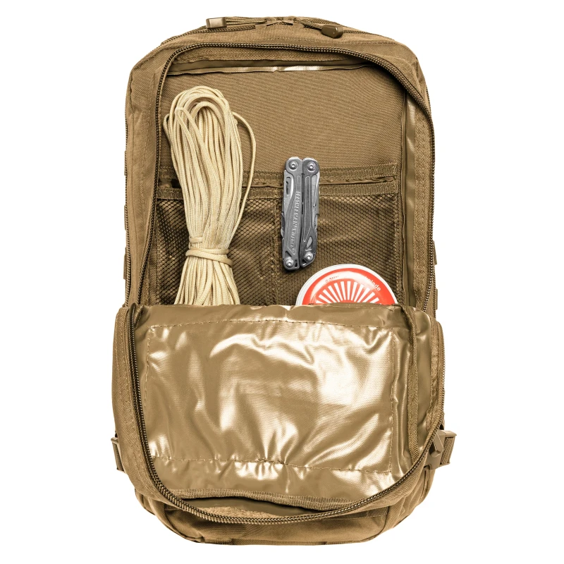 Plecak wojskowy taktyczny Mil-Tec US ASSAULT PACK LG 36L molle Coyote - pustynny