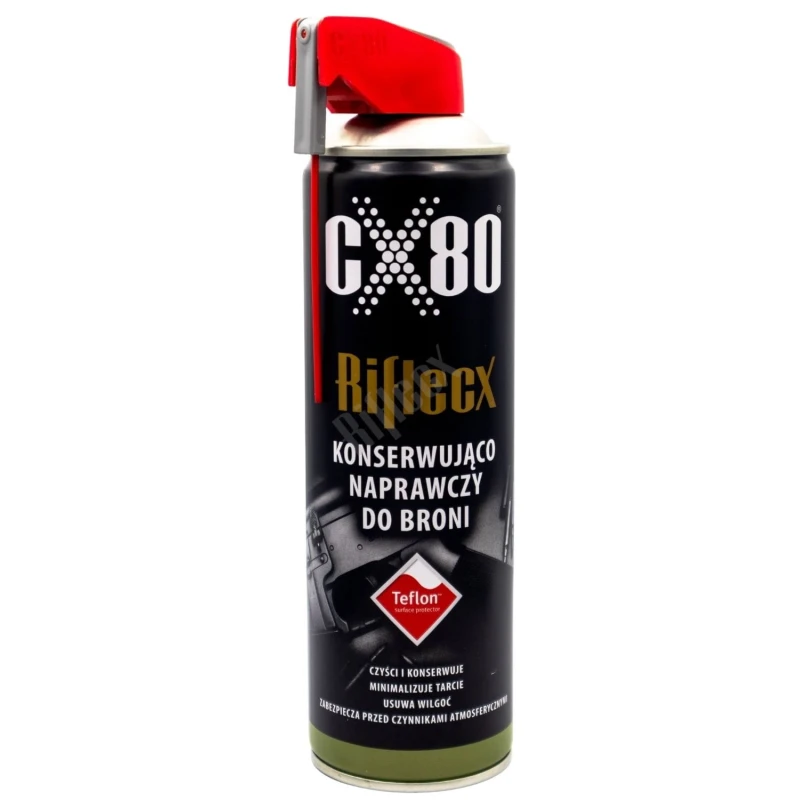 Riflecx Care Spray płyn konserwująco naprawczy z Teflonem® 500 ml  CX80