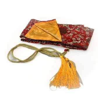 Pokrowiec na katanę - miecz samurajski - czerwony wzorzysty