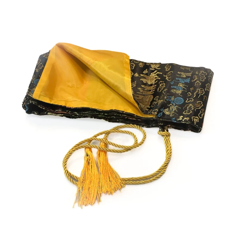 Pokrowiec na katanę - miecz samurajski - czarny wzorzysty