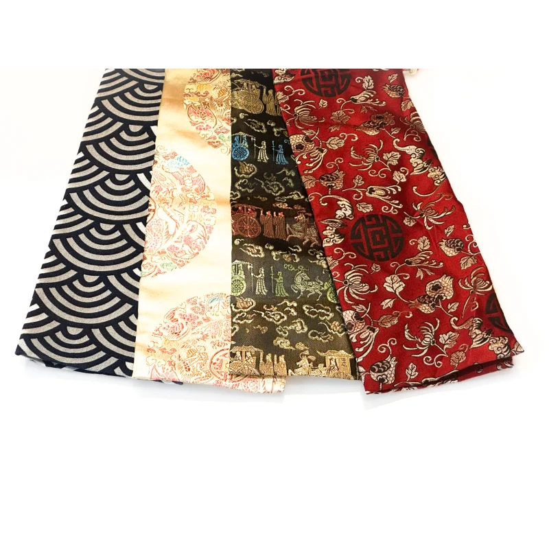 Pokrowiec na katanę - miecz samurajski - czerwony wzorzysty