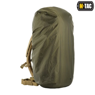 Pokrowiec na plecak Raincover Medium M-Tac zielony do 40 l.